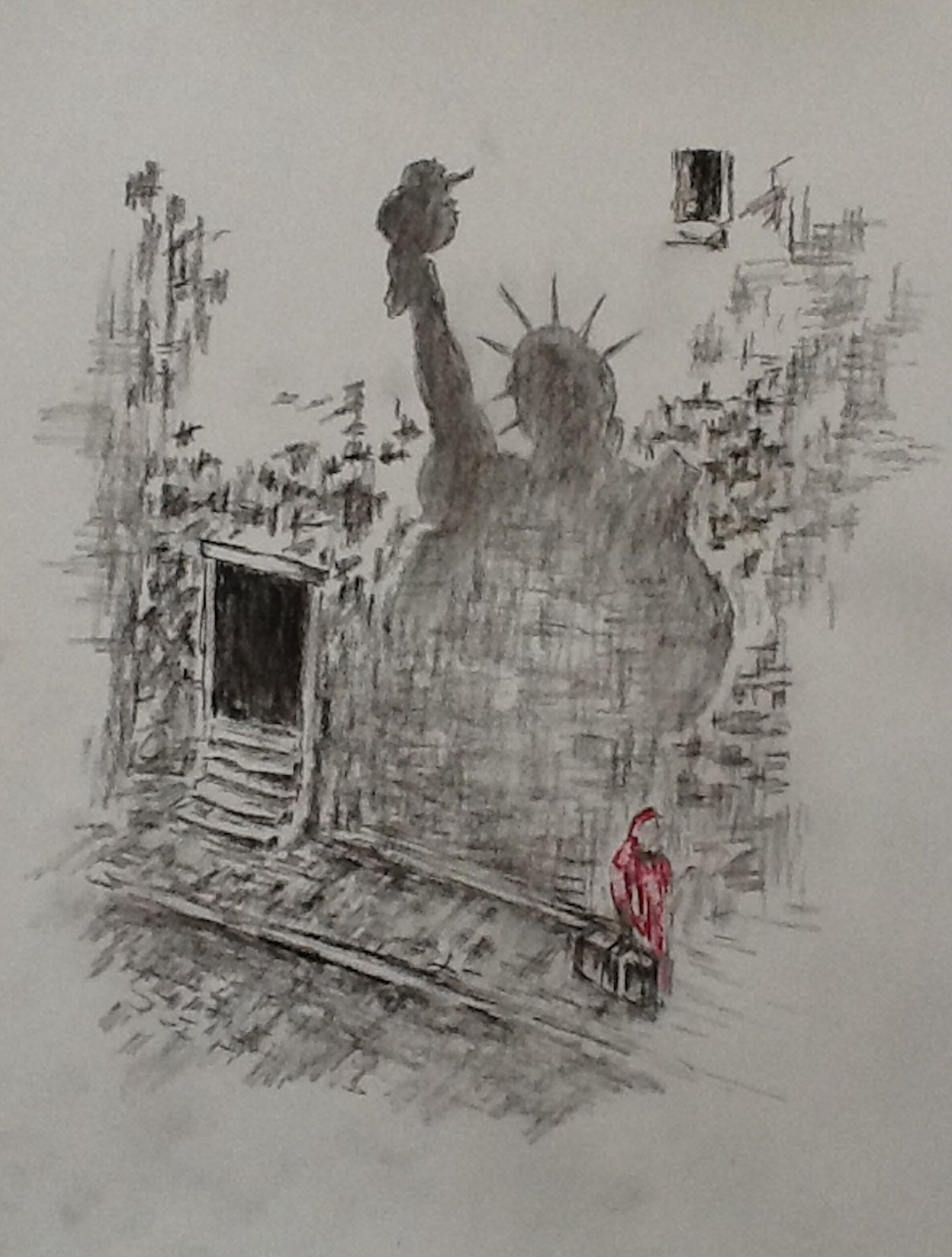 2025-Sep_The Shadow of Freedom drawing